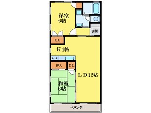 リライアンス21の物件間取画像